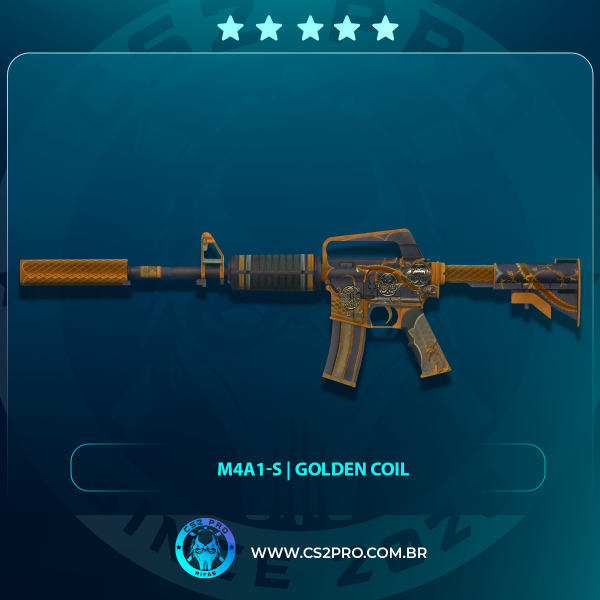#0207 M4A1-S | Golden Coil